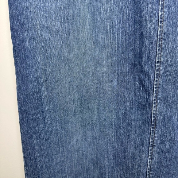 Vintage Blue Denim Maxi Skirt Size 18 Casual - Picture 14 of 16